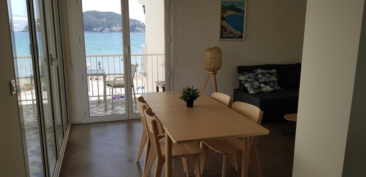 Les Pieds dans l'Ô - Appartement 50m2 Front de mer Saint-Cyr-sur-Mer Exterior foto